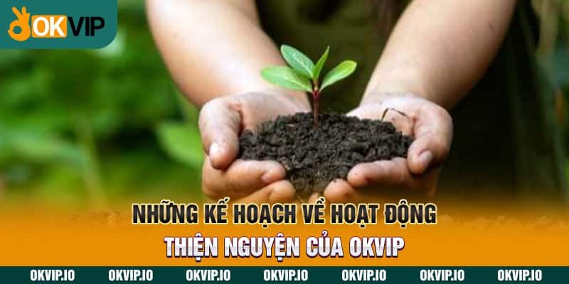 Những kế hoạch về hoạt động thiện nguyện của OKVIP