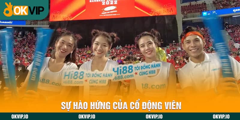 Sự hào hứng của cổ động viên