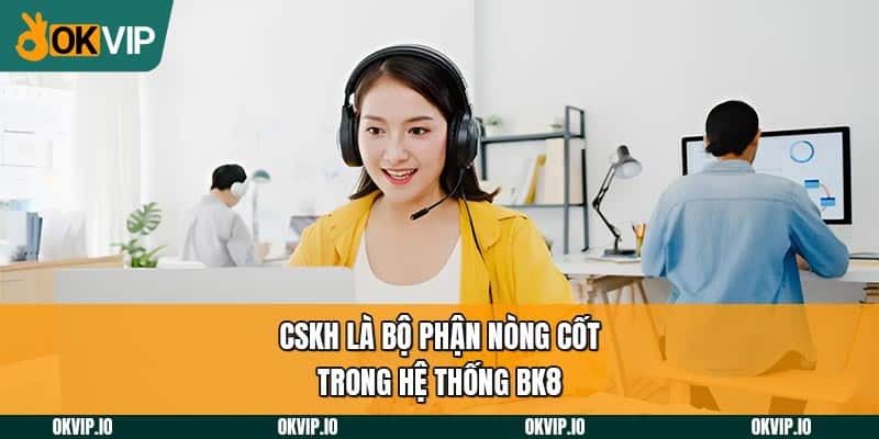 CSKH là bộ phận nòng cốt trong hệ thống BK8