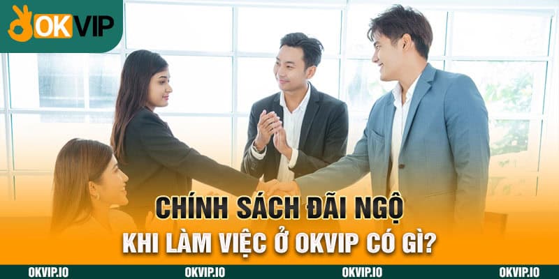 Chính sách đãi ngộ khi làm việc ở OKVIP có gì?